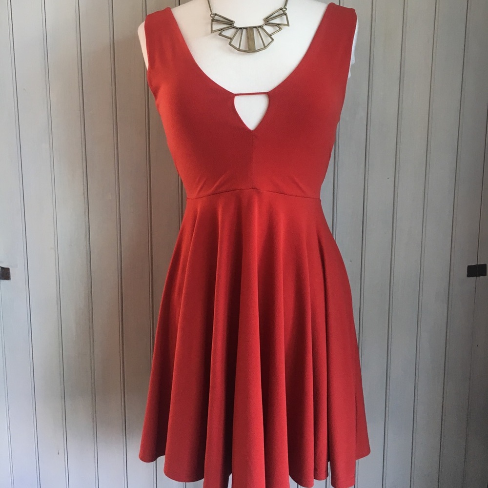 NWT Forever 21 Burnt Orange Dress